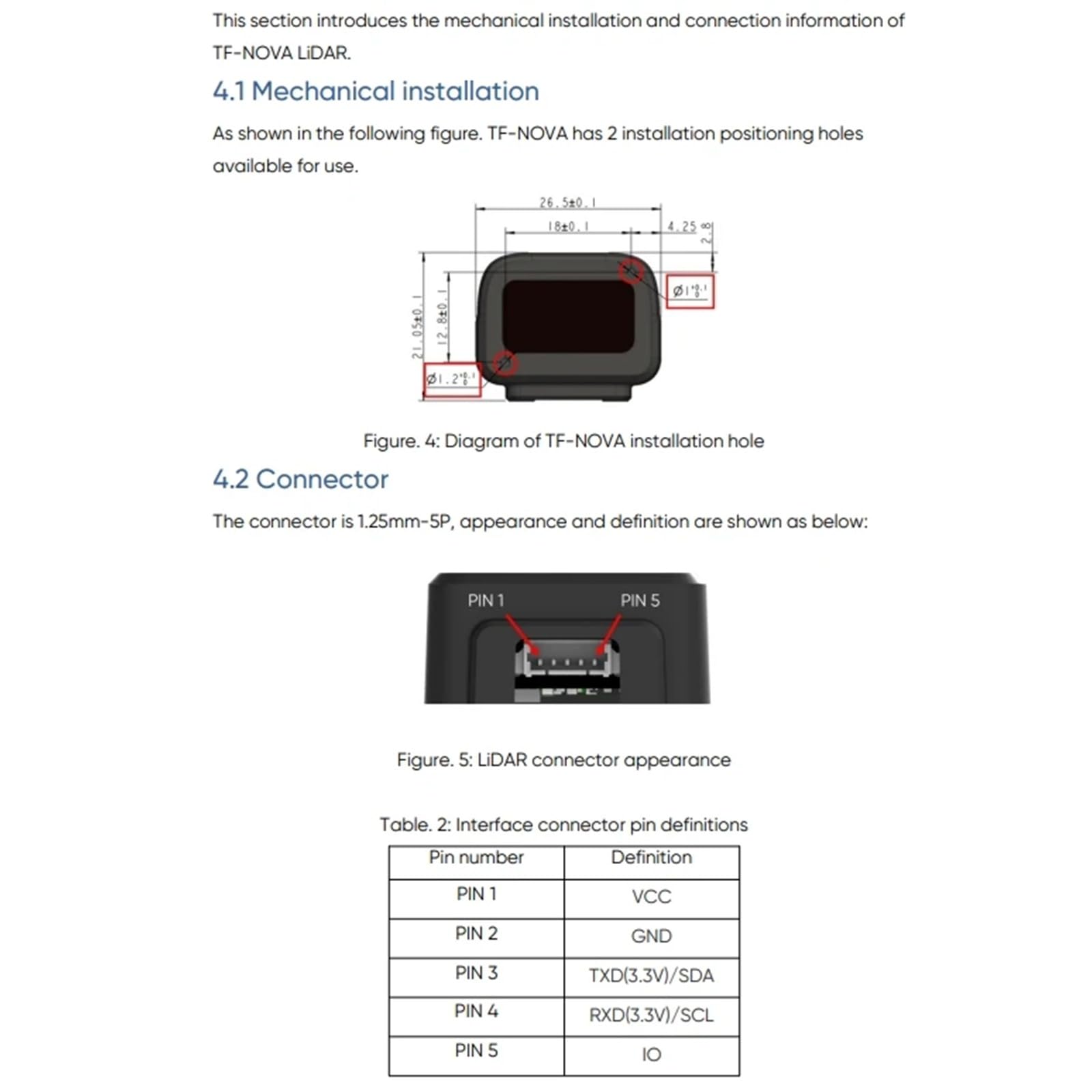 youyeetoo TF-NOVA Lidar Sensor - 0.1~7 Meter, 100Hz, 5g,100Klux, Kleines lineares Punktlaserradar, 5V UART IIC I/O Schnittstelle