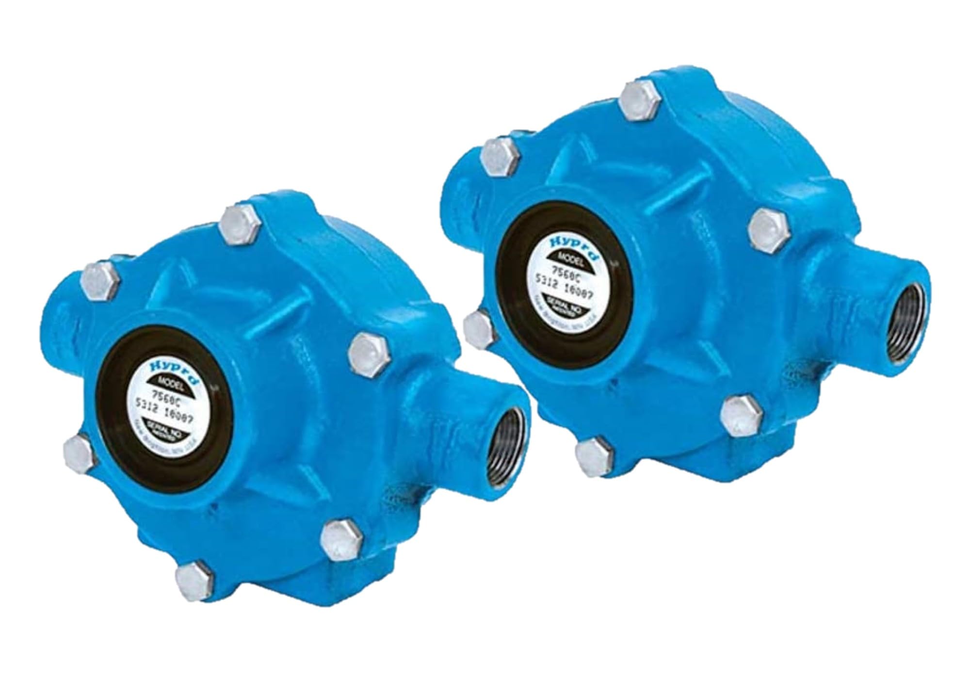 PENTAIR HYPRO 7560C 8-Roller Pump, Cast Iron, 22.5 GPM, 300 PSI