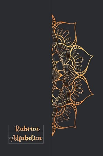 Rubrica Alfabetica: Organizzatore Alfabetico |160 pagine con riferimenti per ogni lettera