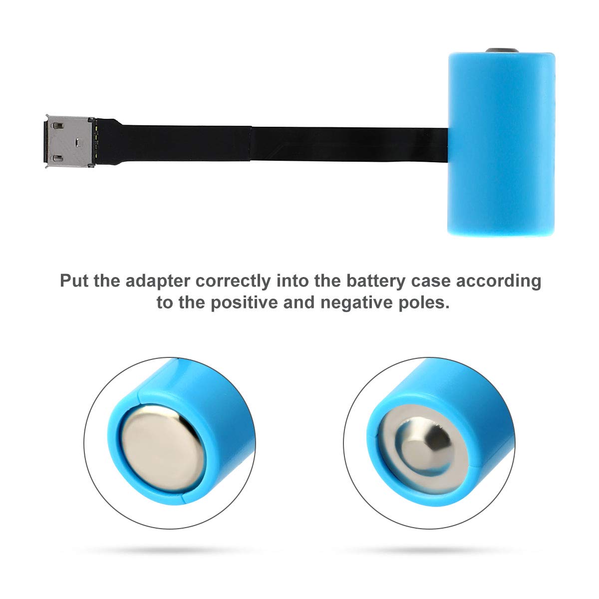 Lenink CR2 Battery Eliminator Power Supply Adapter Cable Assemblies