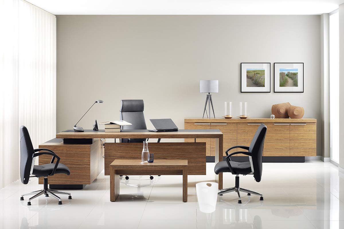Exacompta 45357D ECOBIN 8er Pack Papierkorbiter mit Griffen. Eleganter und robuster Papierkorb und Mülleimer im modernen Design glasklar 15 L – Bild 7