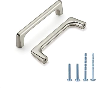 15 Pack 3”inch Cabinet Pulls Kitchen Cabinet Handles Brushed Nickel Drawer Pulls Kitchen Cabinet Hardware Drawer Handles Dresser Handles Kitchen Cupboard Handles by Limur Hardware (3 Inch Hole Center)1