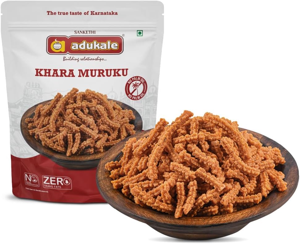 Adukale Khara Muruku | South Indian Snacks | No Palm Oil |180g
