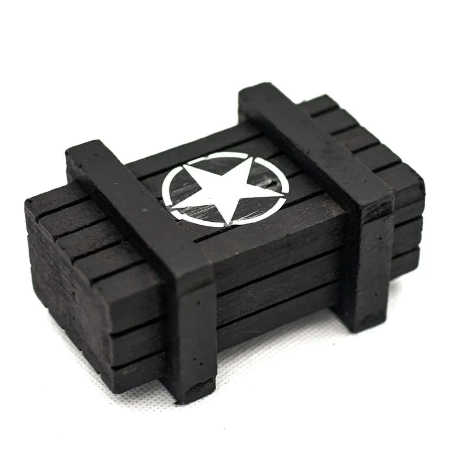 RC Car 1/10 Scale Accessories Axle Box Wooden Box for Axial SCX10 D90 Rgt Yikong Redcat Trx4 Trx6 Part (Black B)