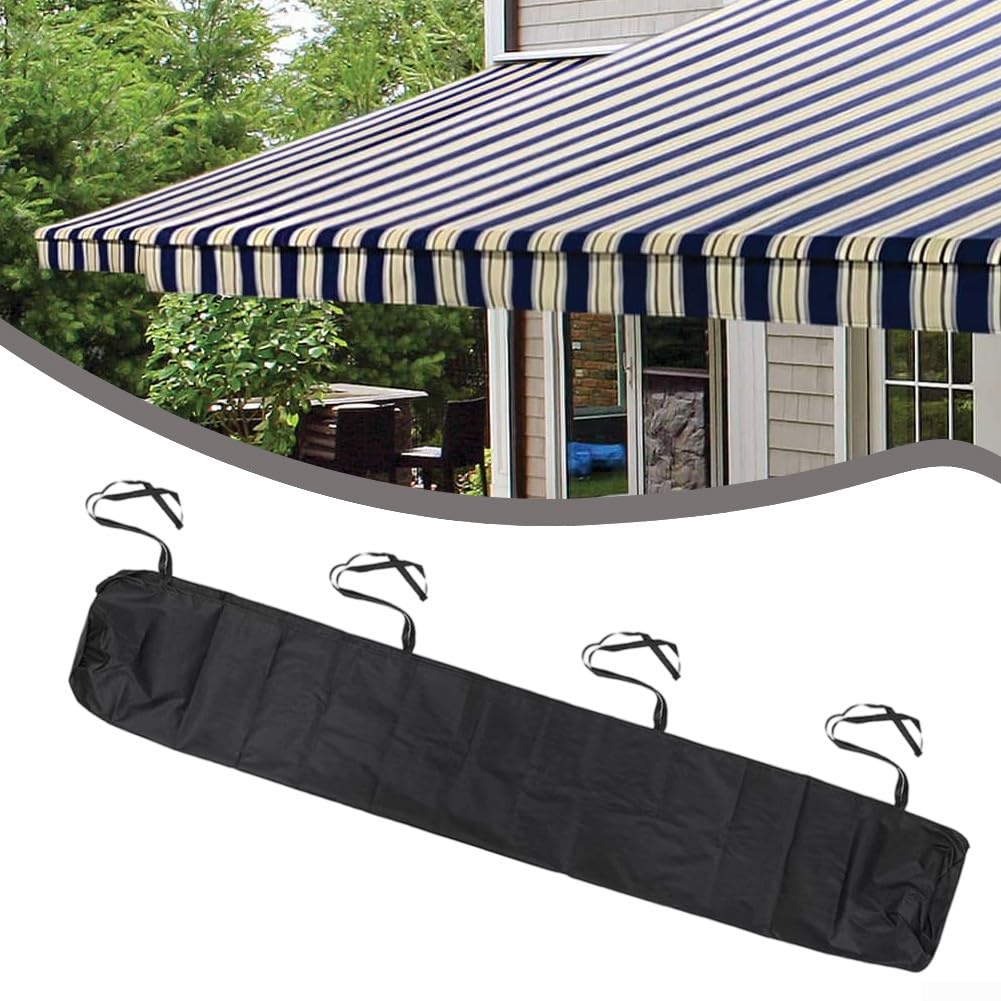 Copertura per tenda da sole per esterni, impermeabile, in tessuto Oxford 210 DPU, protezione da sole e pioggia, per giardini, patii, terrazze (300 cm)