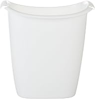 Vista 1 de Rubbermaid Small Trash Can, Plastic, 3.5-Gallon/14-Court, White Wastebasket for Kitchen/Office/Bedroom/Bathroom