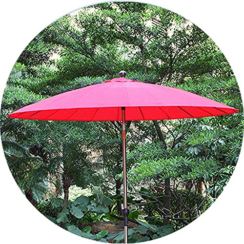 Sombrilla para patio XJBTBA que soluciona el calor con manivela reforzada