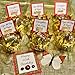 JC HUMMINGBIRD JCHB 12 Pieces Fillable Gold Crown with Dome Party Favors, Birthday, Graduation, Celebration