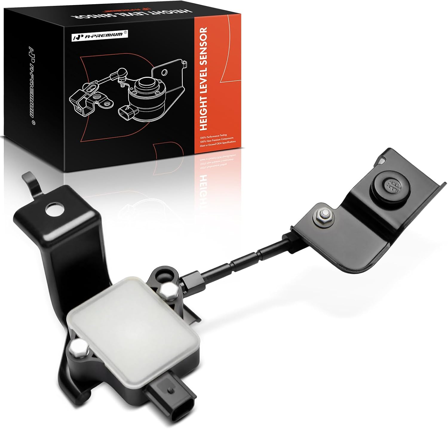 A-Premium Ride Height Level Sensor Compatible with Ford Mustang 2015-2023, Right Passenger Side
