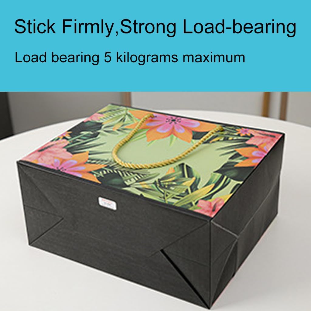 JZTang 3 Pcs Gift Bags 14.4'' x4.8'' x 10'' Reusable Gift Bags with Handles for Baby Shower Bridal Wedding Birthday (3 Pcs Flowers) - Image 4