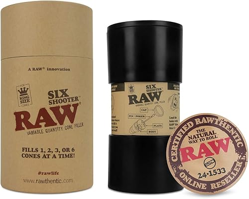 Miniatura 3 de RAW Seis disparadores para conos de tamaño King  Dispositivo de llenado de cargador de cono  Llena 1, 2, 3 o 6 conos a la vez
