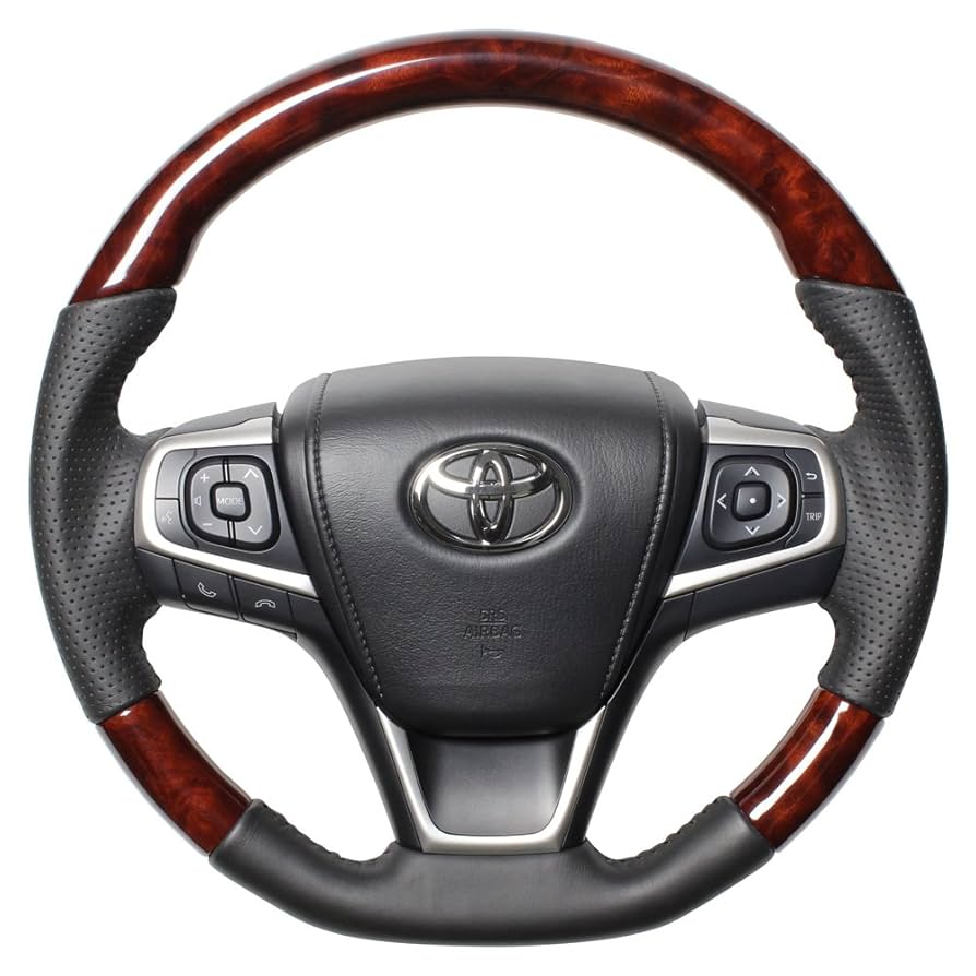 REAL レアル　ステアリング　トヨタ　ハリアー　38Bブラックウッド　未使用品 TOYOTA > ハリアー (60系) ※G's含む | REAL