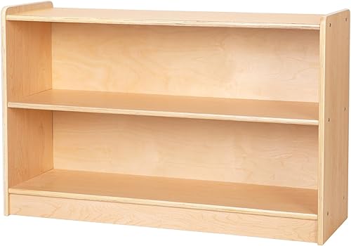 Miniatura 5 de OOOK Estante Montessori, organizadores y almacenamiento de juguetes, estantería de 2 niveles para niños pequeños, adecuada para aula, jardín