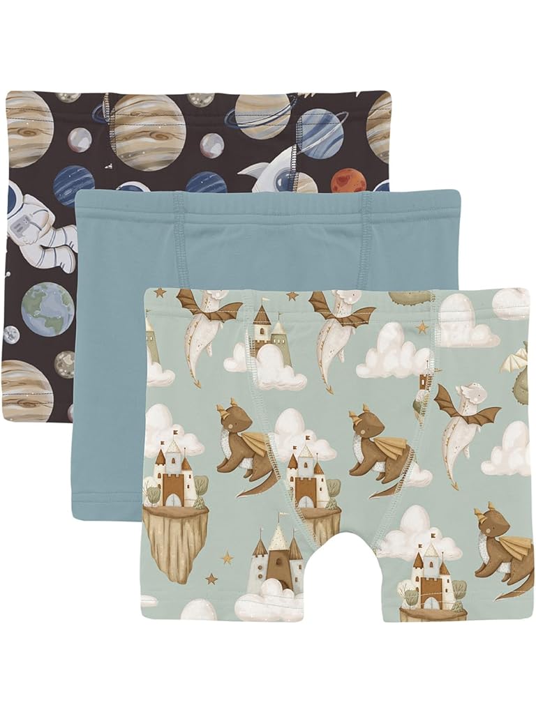 Multi Kickee Pants Print Boxer Brief Set of 3