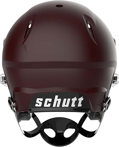 Vista 24 de Schutt Vengeance A11 Youth Football Helmet Verde oscuro