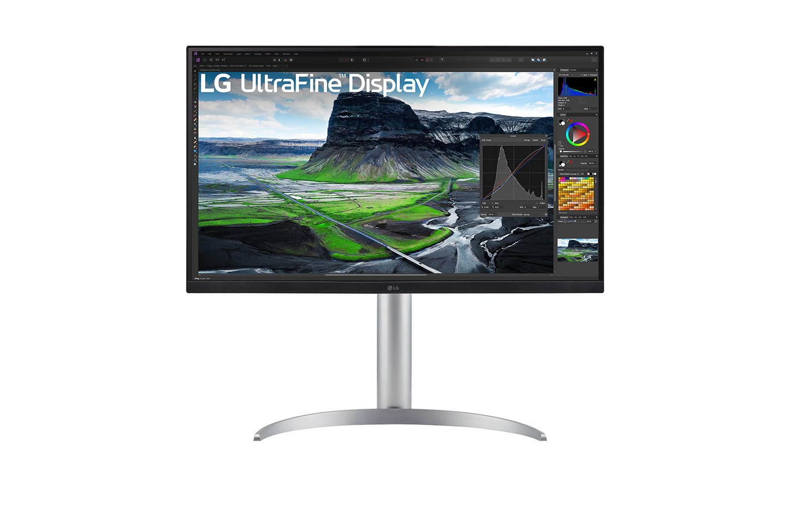 LGMONITOR 27" 27UQ850-W.AEU 4K IPS Speaker