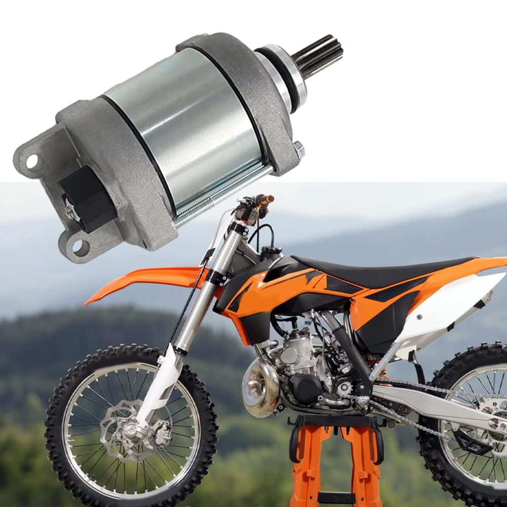 Baceyong Motore di avviamento elettrico per moto, compatibile con KTM SX-F XC-F 250 2013-2015 77240001100 SMU0531