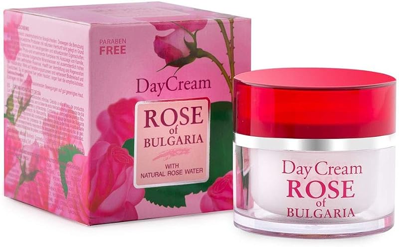 Creme facial diurno Biofresh Rose of Bulgaria com água de rosas natural, 50 g