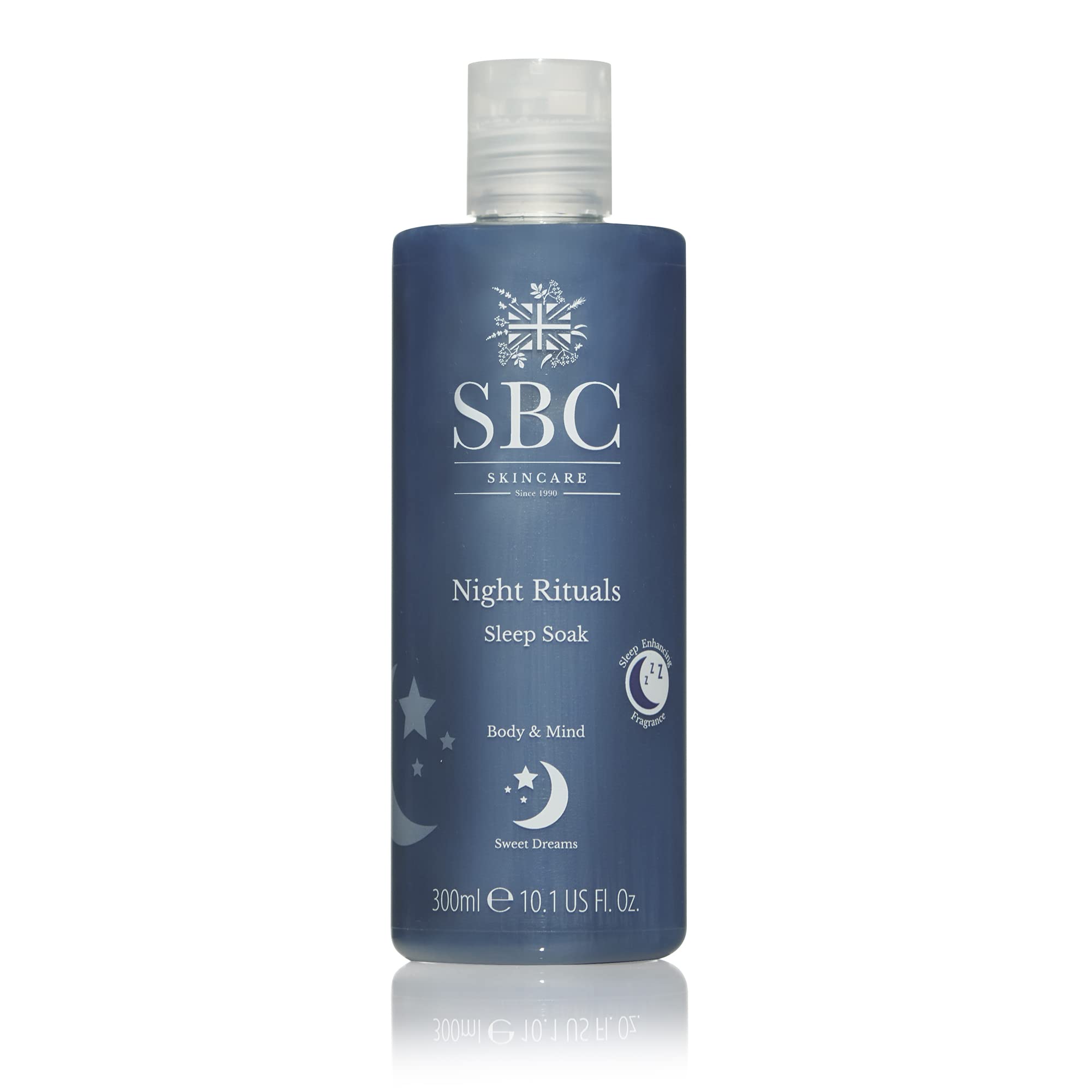 SBC Skincare Night Rituals Sleep Soak 300ml, Soothing Bedtime Bubble Bath for All The Family