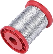 Totority 1 Roll Beekeeping Supplies Hive Frame Wire Metal Beekeeping Iron Wire Beekeeping Frame Tool Silver