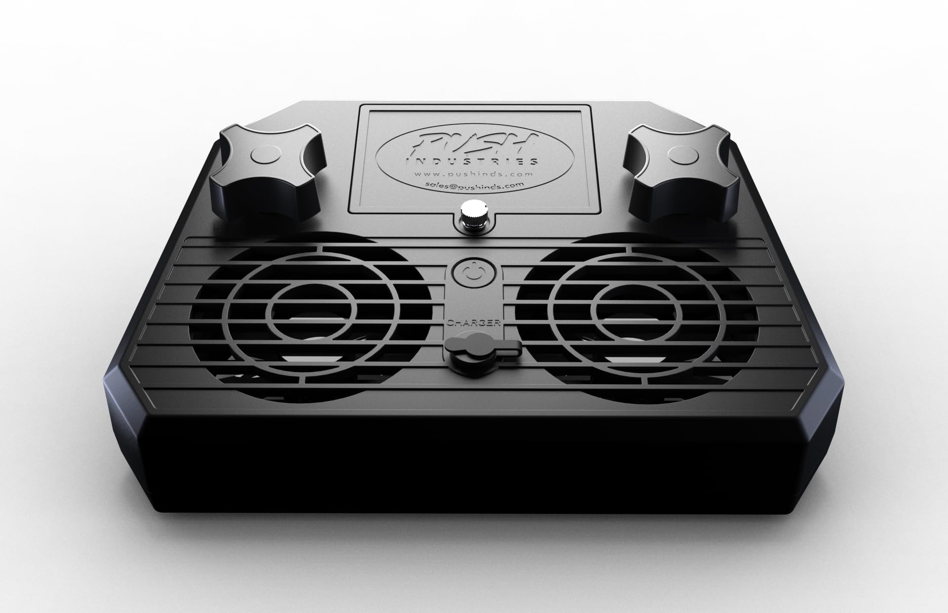 Push Industries 901.901 Vortex Kennel & Crate Fan Powered by 120V or Inc. Rechargable Battery - Multi Speed (Each)