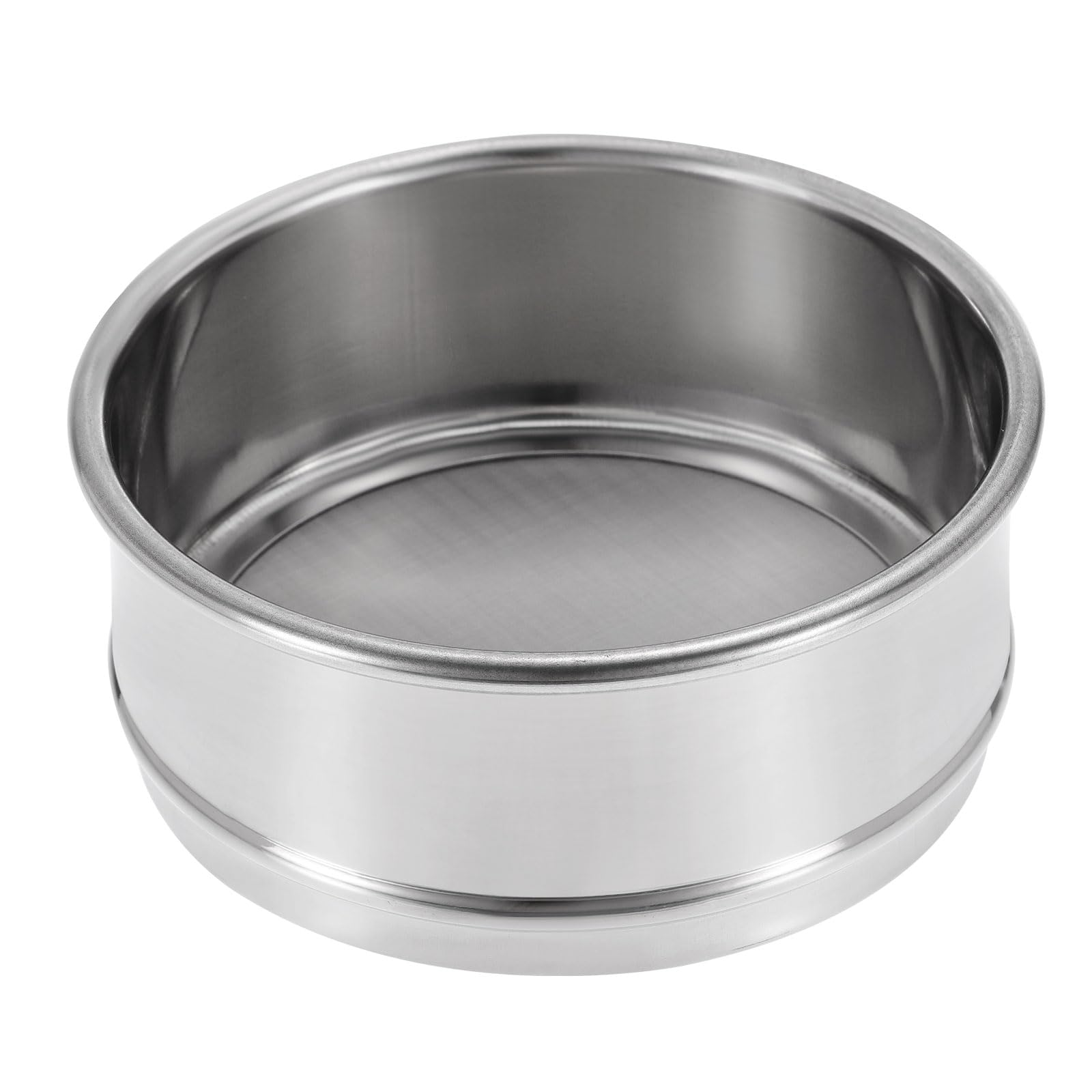 PATIKIL 600 Mesh Laborsieb 4" Durchmesser Testsieb 304 Edelstahl Drahtgewebe (0.03mm) Für Industrielles Labor