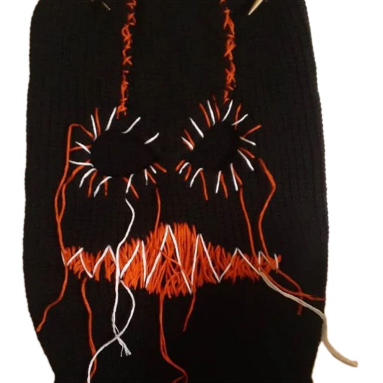 Maxtonser Distressed Halloween Funny Scary Hooded Party Hat Knitted Hat