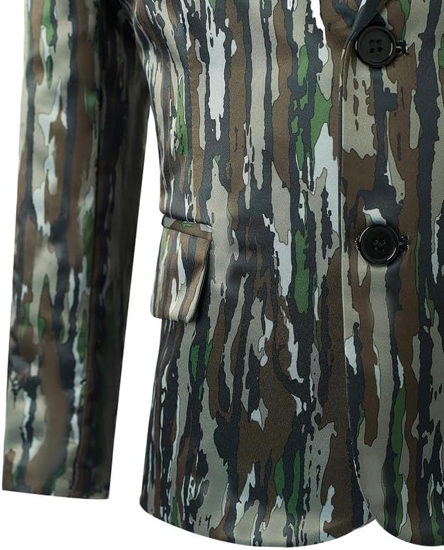 Boys Suit Jacket Slim Fit Blazer for Wedding Printed Sport Coat Ring Bearer Outfit