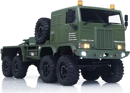 TOUCAN RC HOBBY 1/18 RC Military Truck 8X8 4WD Steering Electric RC SUV Model 2 Speed Transmission RTR Metal Chassis - 9