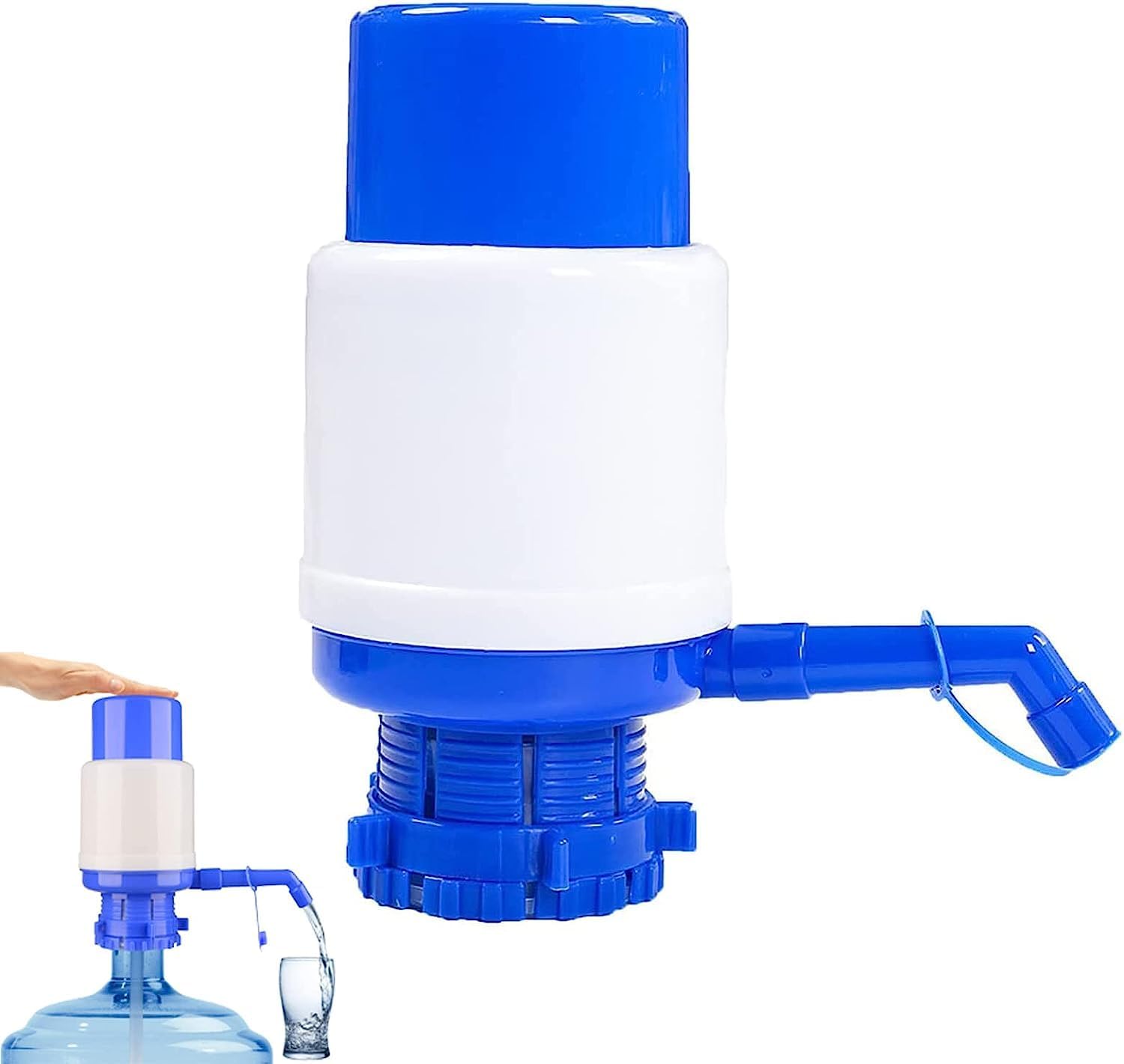 Water Bottles Pump Manual Hand Pressure Drinking Fountain Pressure Pump