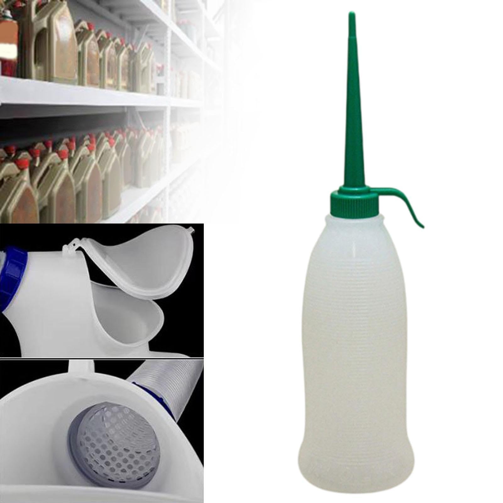 Badiman Sewing Machines Oiler Sewing Machine Oil Oiler PETG Applicater for Glues Inks Spout Oiler, 400ml