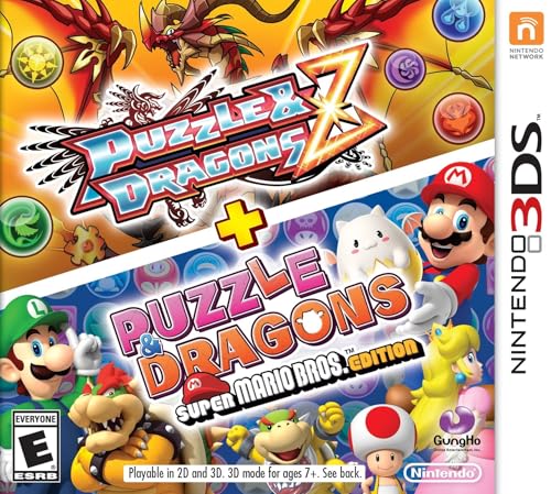 Image of Puzzle & Dragons Z + Puzzle & Dragons Super Mario Bros. - Nintendo 3DS (Renewed)