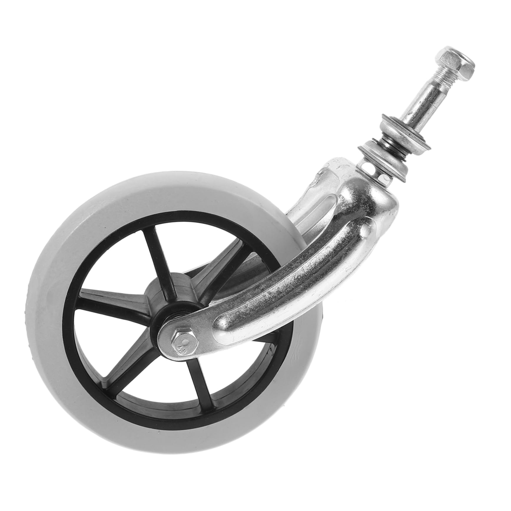 GOOHOCHY Wheelchair Wheel Wheelchair Replacements Walker Wheels Replacement Wheels for Walker Wheelchair Caster Wheelchair Parts Drive Wheelchair Front Wheels Wheel Chair Wheels Steel Pipe