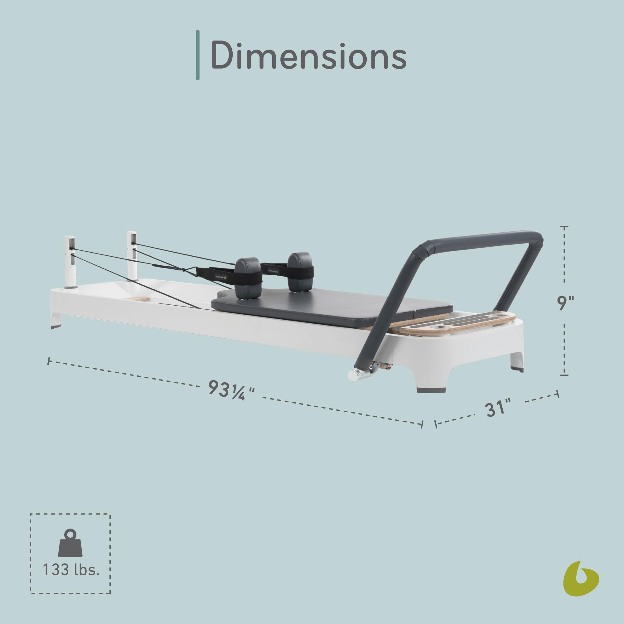 balanced body Allegro 2 Pilates Reformer, equipamento de exercício