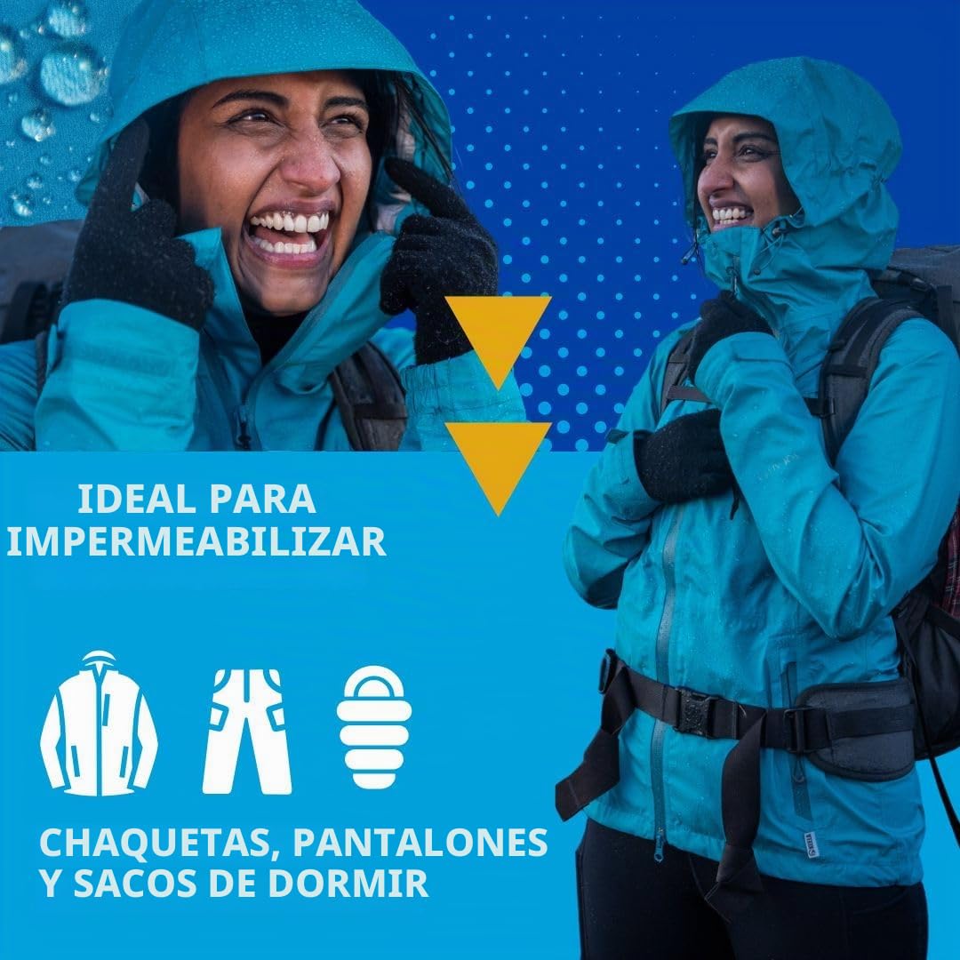 Nikwax TX. Impermeabilización Directa de Lavado