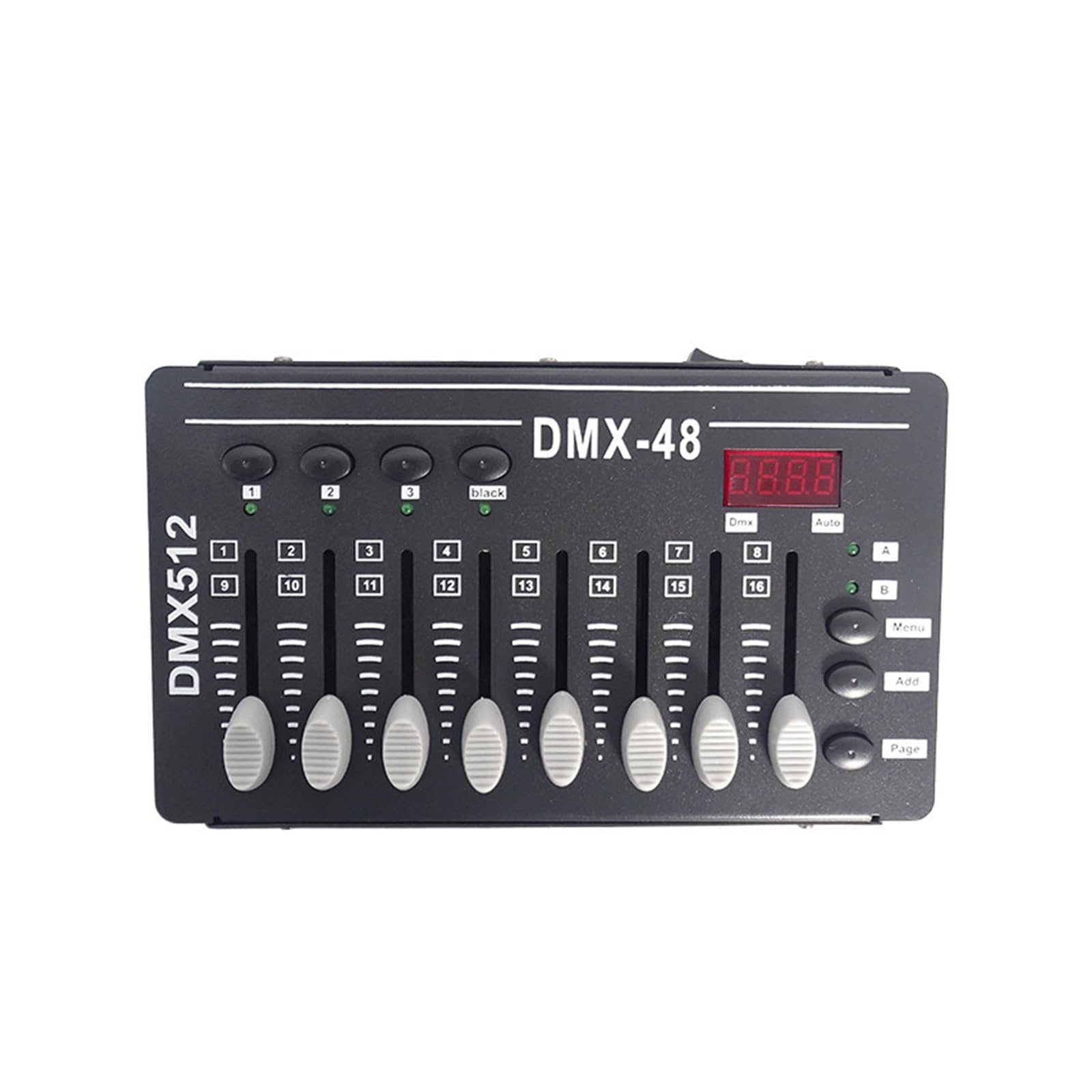 Contrôleur DMX, Contrôleur DMX 512 portable, mini console DJ, équipement d'éclaira de scène 48 canaux for DJ e, spectacle, discothèque, maria, production d'événements