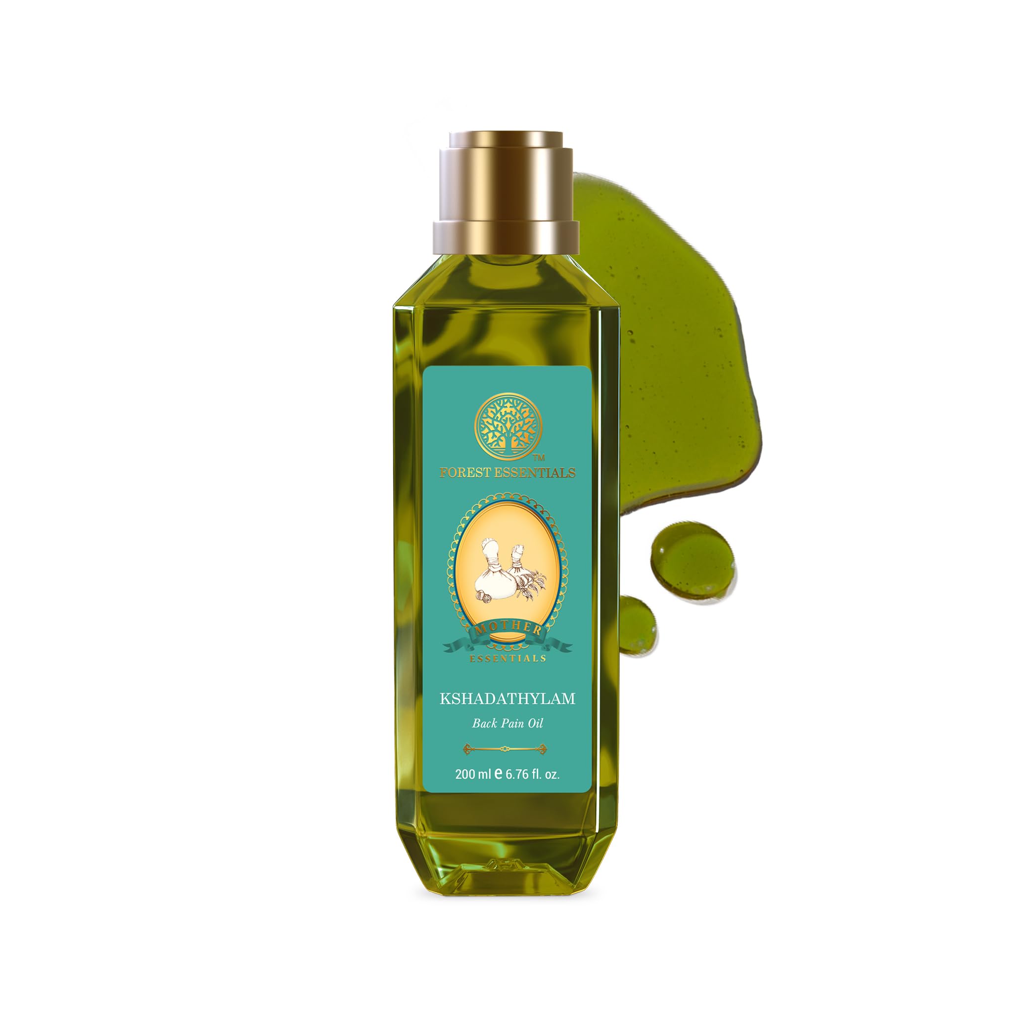 Forest Essentials Kshadathylam Mother's Back Pain Oil, 200ml
