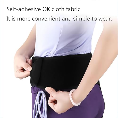 Miniatura 4 de TEMKIN Soporte de cadera y muslo con soporte de acero de resorte, envoltura antideslizante ajustable para la ingle, alivio del dolor de ciática,