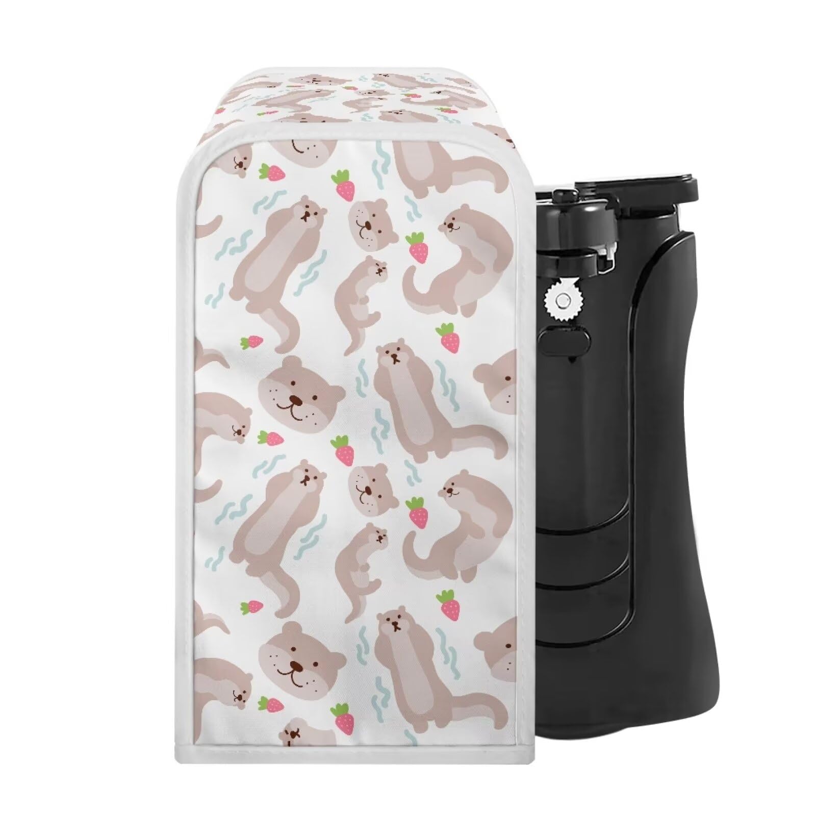 Mintulipy Cartoon Bear Can Opener Covers for Kitchen Home Decor Dust Covers for Kitchen Appliances Washable Appliance Cover