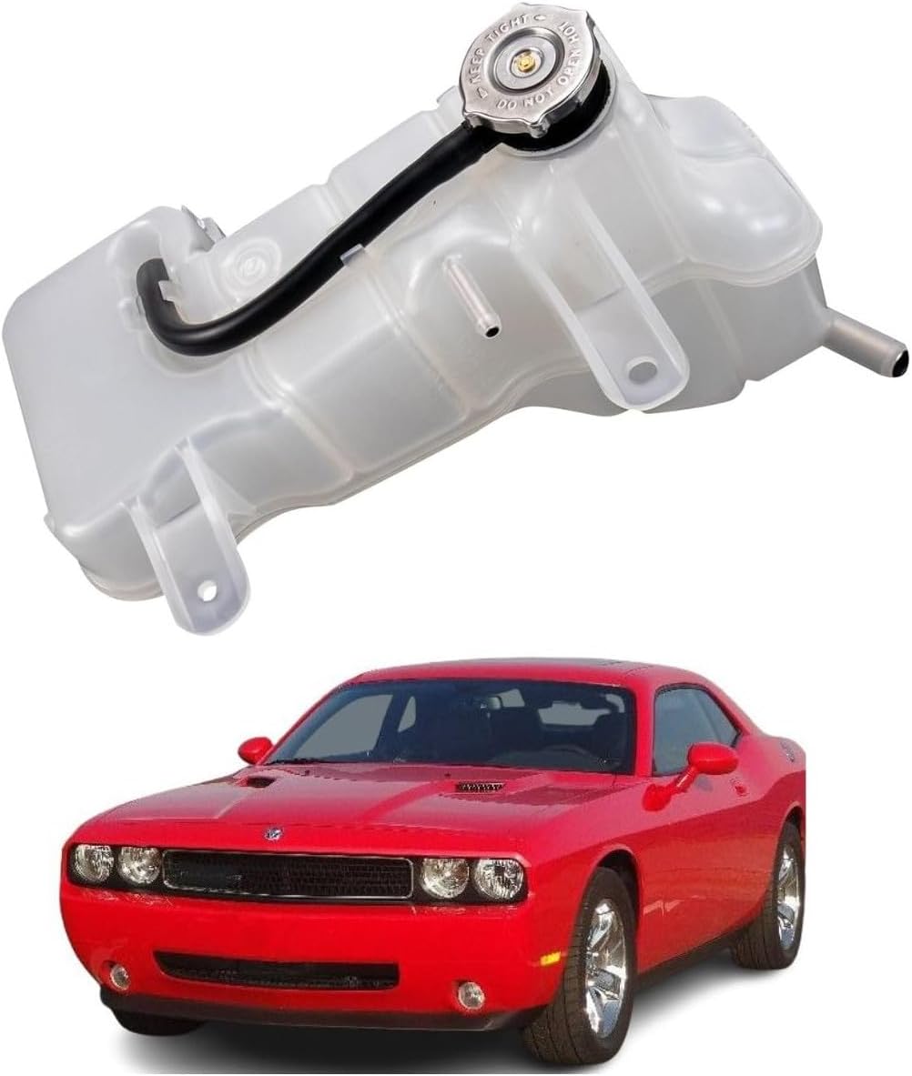 Radiator Coolant Reservoir Bottle compatible with 2008-2010 Dodge Challenger, 2005-2010 Chrysler 300, 2006-2010 Dodge Charger, 2005-2008 Dodge Magnum