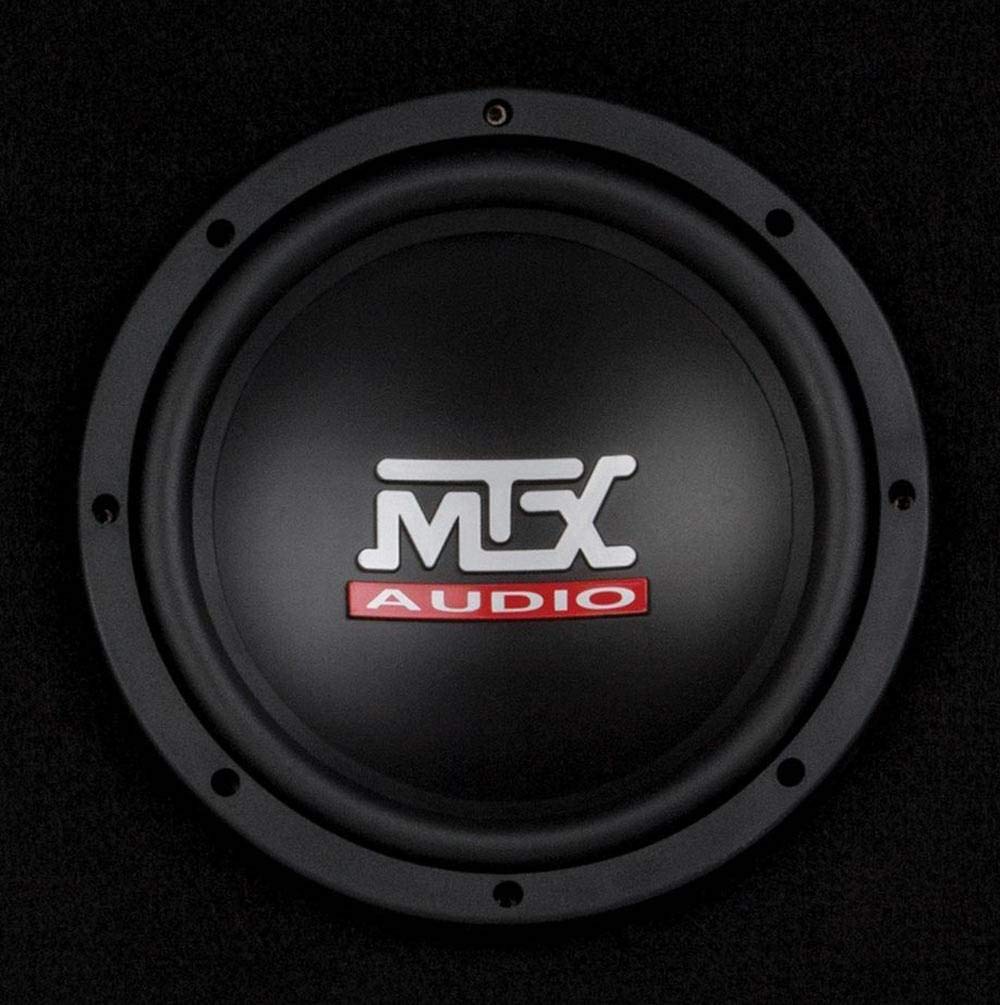 MTX Caisson Amplifie RTP8 Classe-D avec Subwoofer O20 cm 120 W RMS