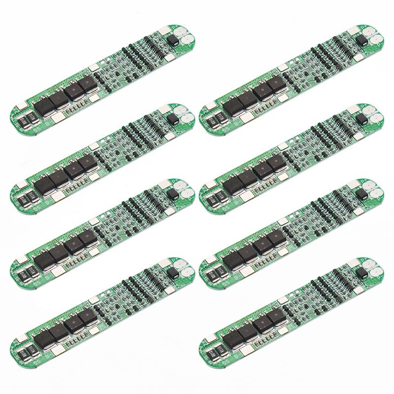 8 Pack 5S 15A Battery 18650 Charger PCB BMS 18.5V Cell Protection