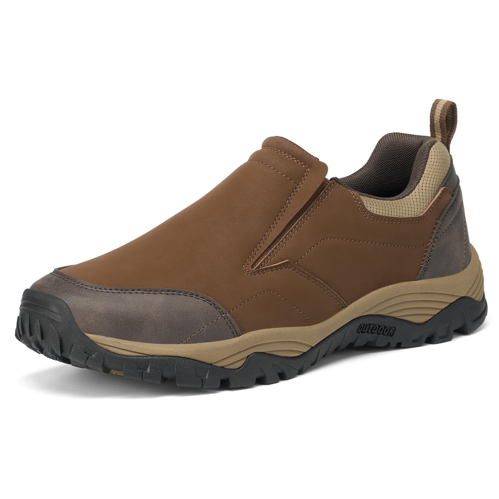 HEEZ Men's Slip On Loafers Comfortable Walking Shoes