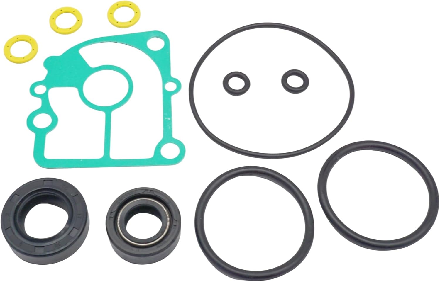 95220A08 Lower Unit Gasket Kit Compatible with Mercury 10 15 20 HP Outboard Replacement 8M0077448