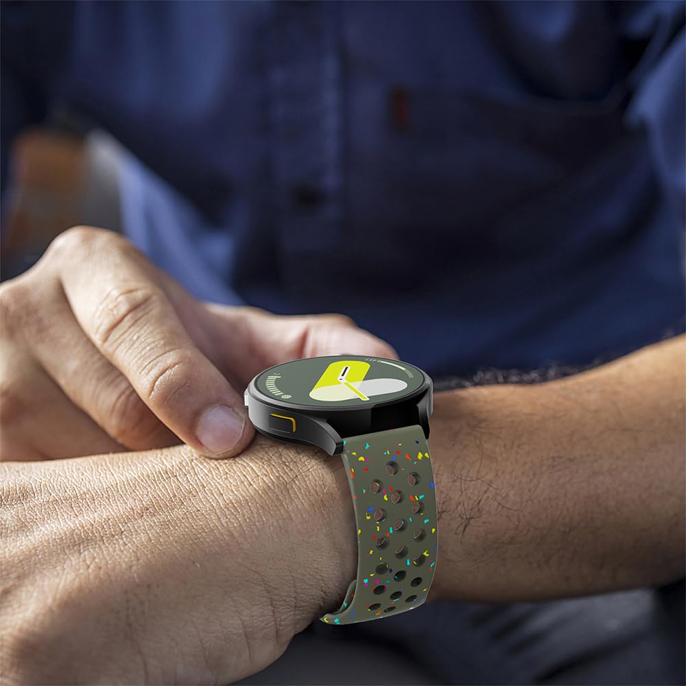 20mm Silicone Band Strap For Garmin Venu Sq 2 Wristband Sport