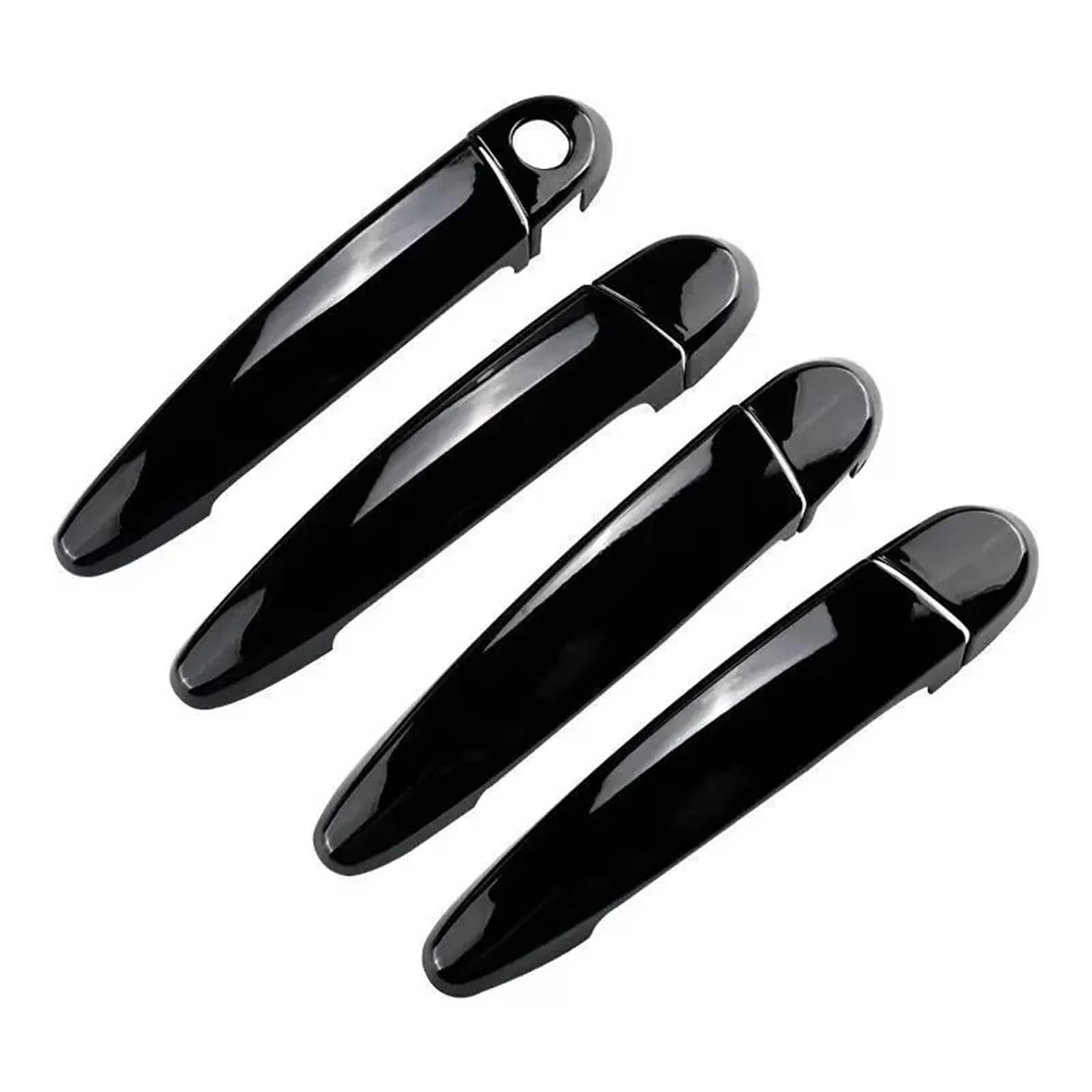 CFDEKOIB Exterior Door Handle Cover Car Exterior Door Handle Cover Trim Compatible with X1 for X2 for X3 Car Exterior Door Handle Cover Ring Sticker Plus Pair Set