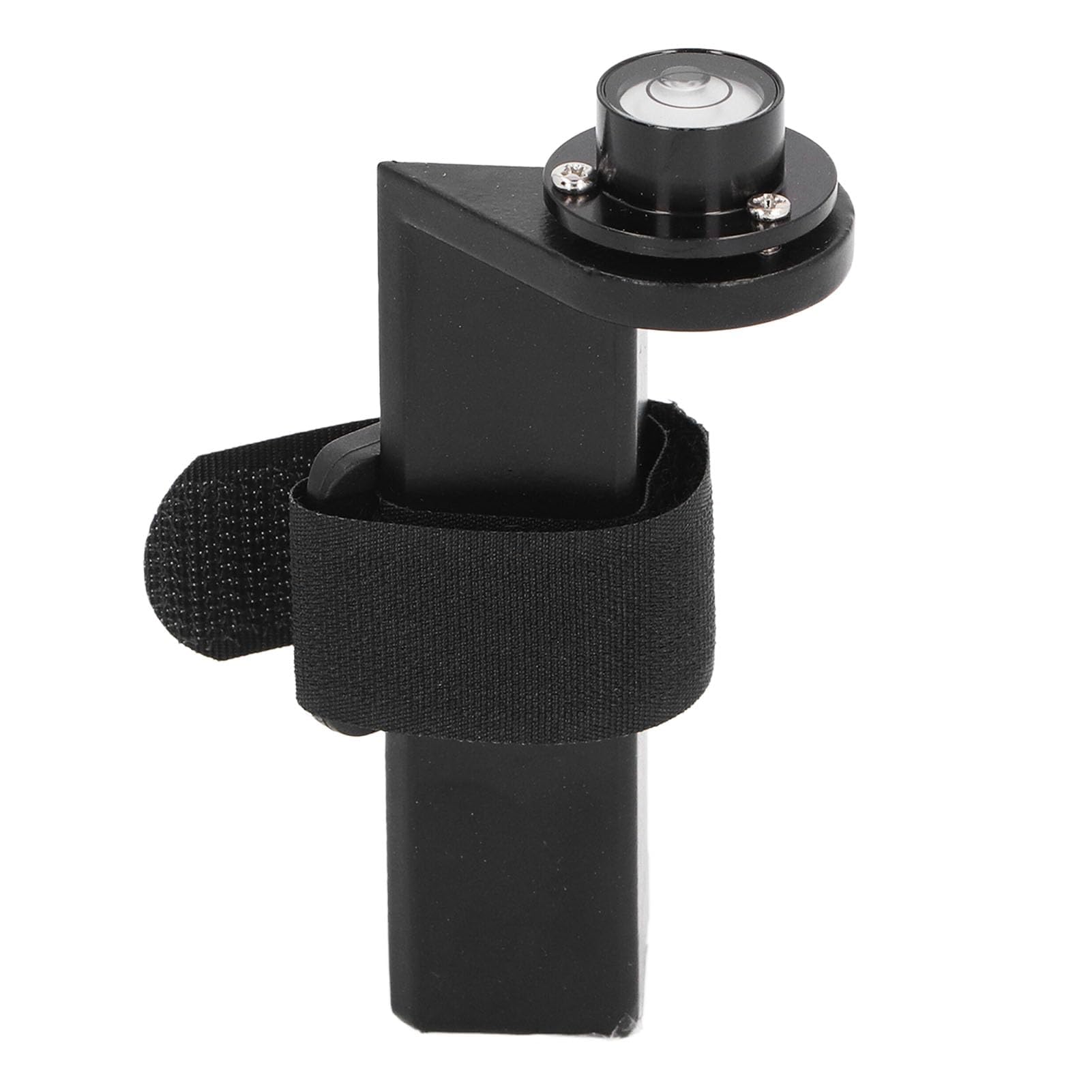 Adjustable Grade Rod Level, Portable Measuring Instrument Special Horizontal Bubble for Tower Ruler Aluminum Construction Horizontal Bubble for 1 to 1.25in Round and Rectangular Rods