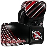 Hayabusa Ikusa Charged Gloves, Black/Red, 10 oz