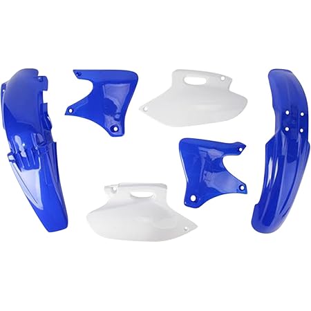 Blue Yamaha PW80 PW 80 Peewee Fuel Gas Tank Seat Plastic Fender - Foto 2
