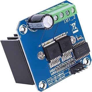 BTS7960 Motor Drive Module 43A H-Bridge High Power Driver Module for Smart Car Electric Components(BTS7960 43A)
